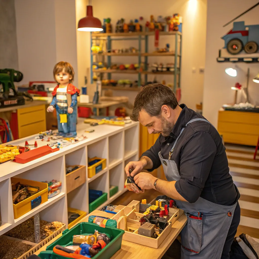 Toy repair service at FELENTHRA